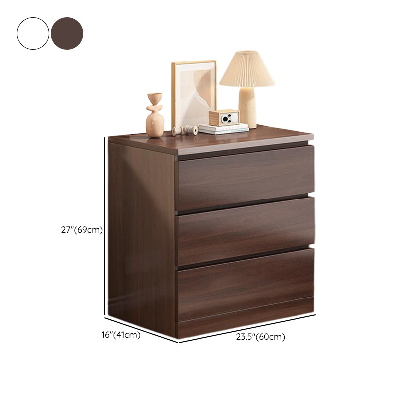 Ultra-Modern Lingerie Chest Wood Vertical Storage Chest with Drawers for Bedroom