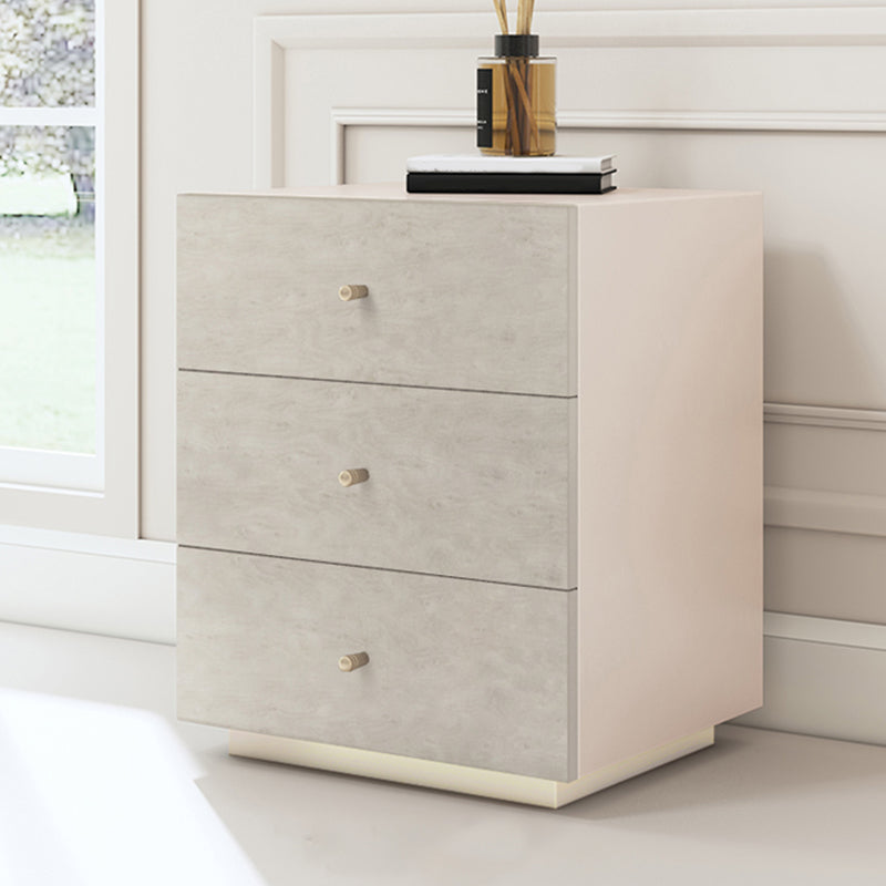 Ultra-Modern Double Dresser Solid Wood Storage Chest with Drawers for Bedroom