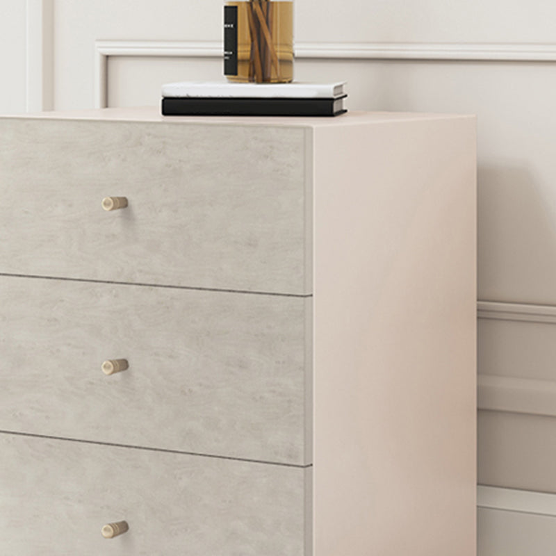 Ultra-Modern Double Dresser Solid Wood Storage Chest with Drawers for Bedroom