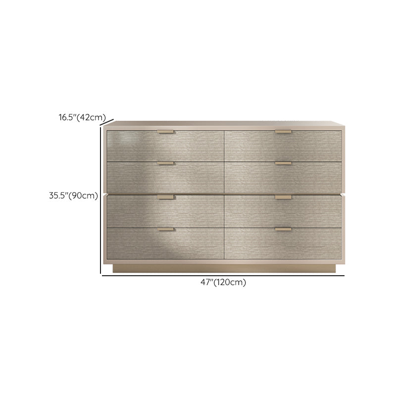 16.38-inch Width Storage Chest Modern Wooden Storage Chest Dresser