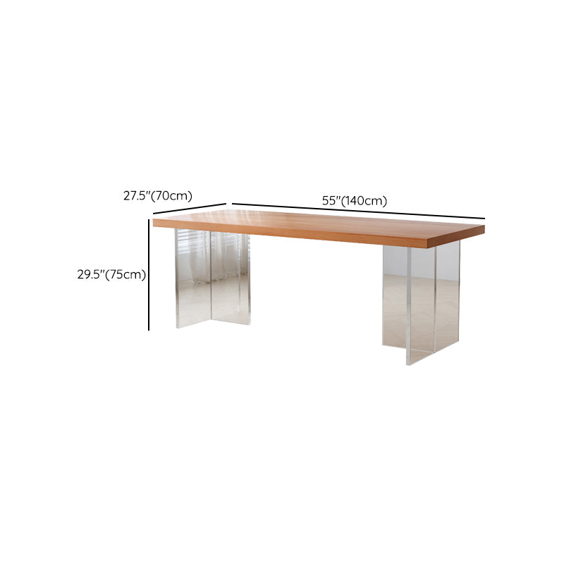 Modern Solid Wood Furniture 1/2/4/5 Pcs Standard Height Dining Room Table Set