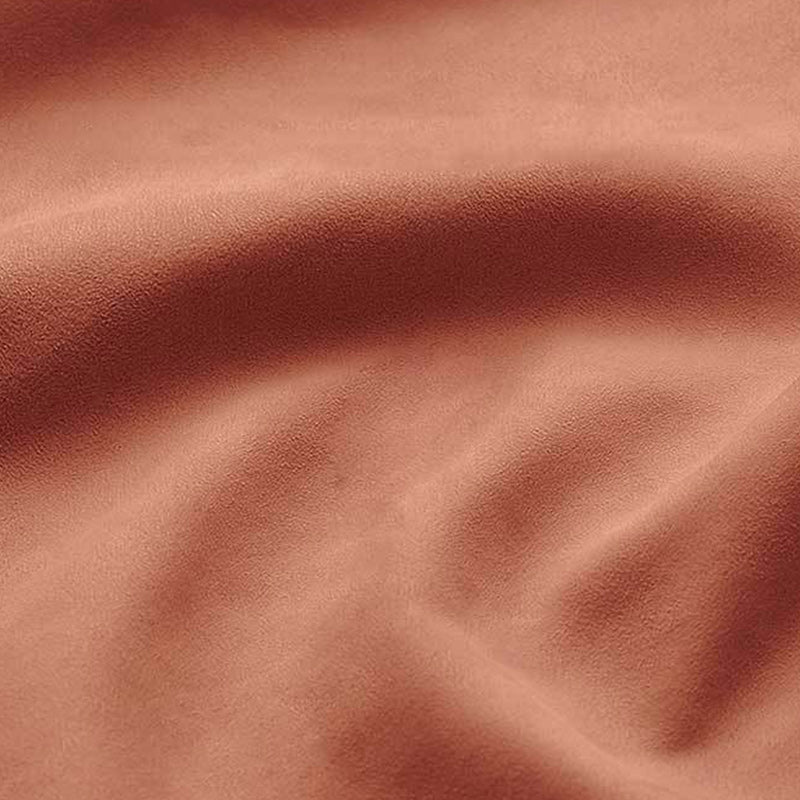 33.46" H Armless Sleeper Glam Styled Sleeper Sofa Bed in Orange