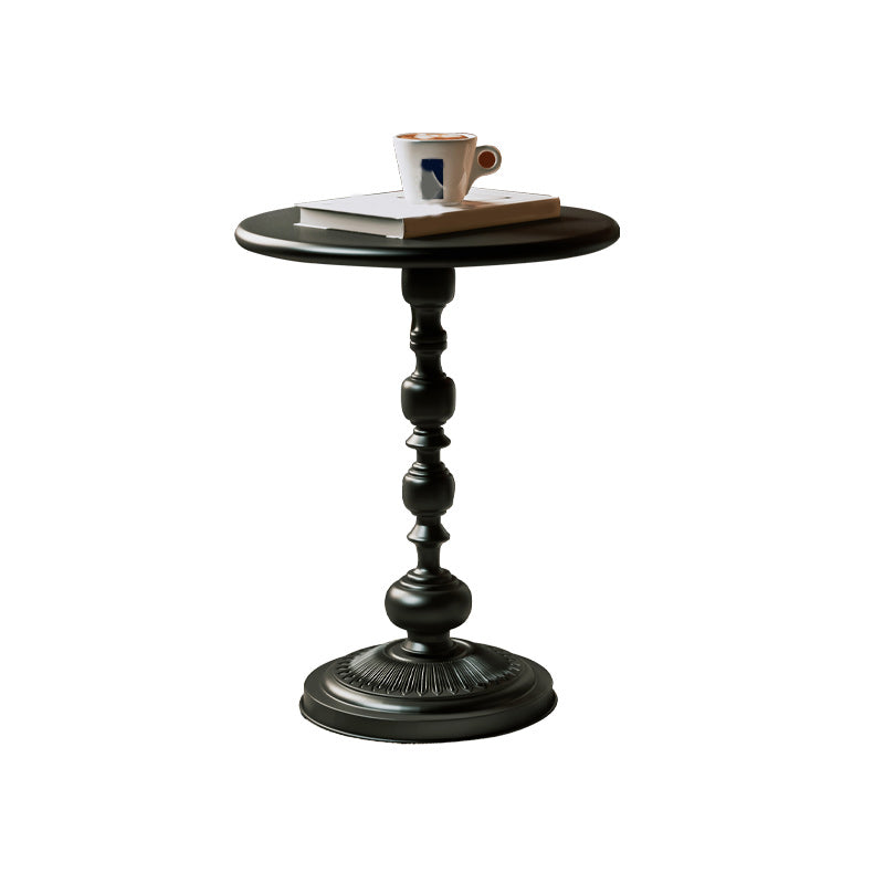 16.5" W x 16.5" D x 20.5" H Sofa Side Accent Table Metal Rustic Style Side Table