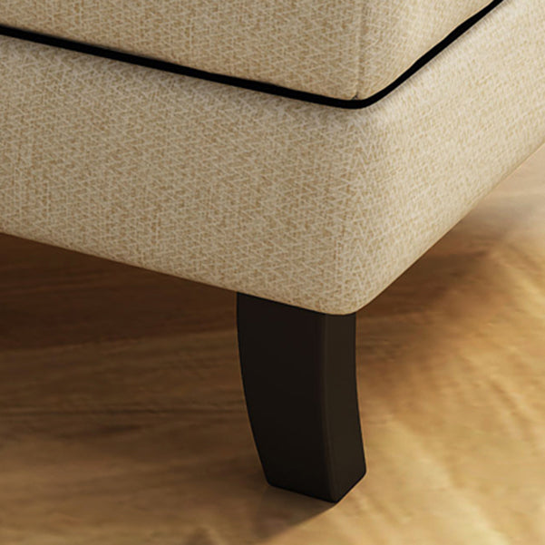 Modern Style Upholstered Chaise Living Room Round Arms Chaise