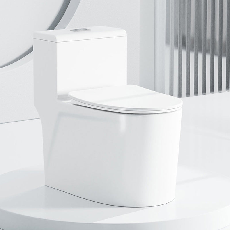 Traditional All-In-One Urine Toilet Floor Mounted Porcelain Siphon Jet Toilet