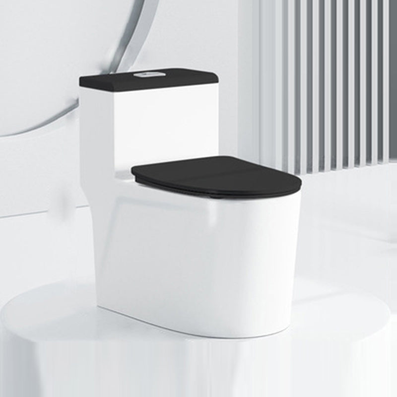 Traditional All-In-One Urine Toilet Floor Mounted Porcelain Siphon Jet Toilet