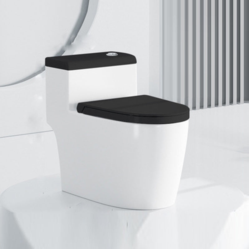 Traditional All-In-One Urine Toilet Floor Mounted Porcelain Siphon Jet Toilet