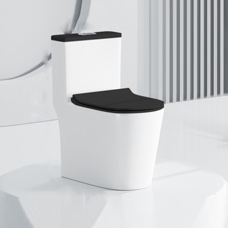 Traditional All-In-One Urine Toilet Floor Mounted Porcelain Siphon Jet Toilet