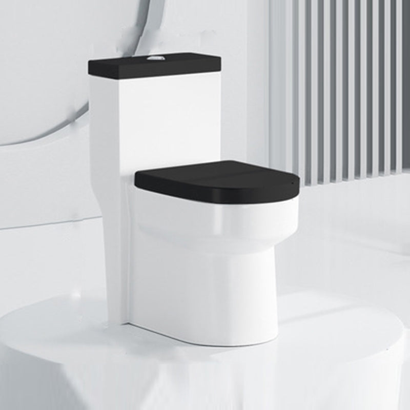 Traditional All-In-One Urine Toilet Floor Mounted Porcelain Siphon Jet Toilet