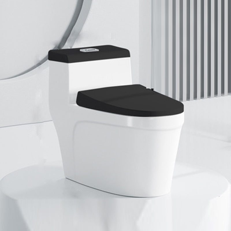 Traditional All-In-One Urine Toilet Floor Mounted Porcelain Siphon Jet Toilet