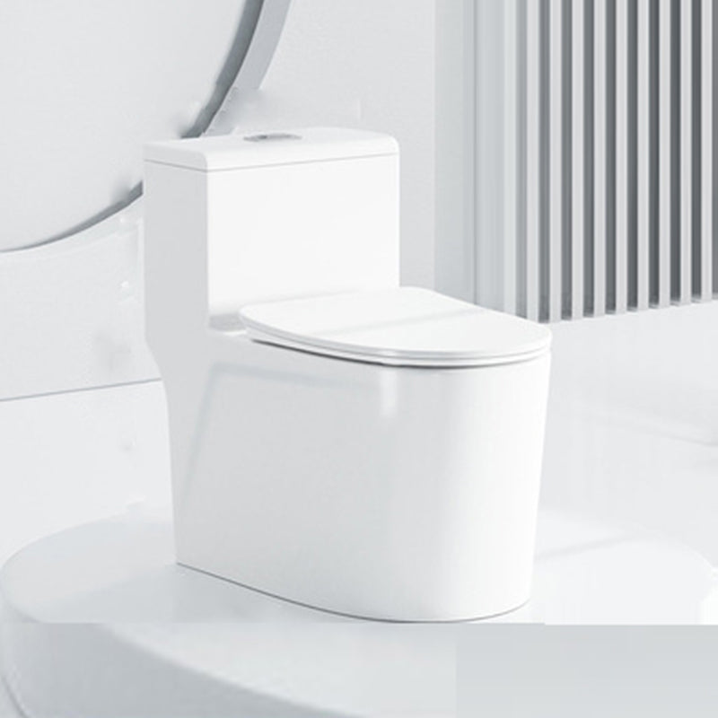 Traditional All-In-One Urine Toilet Floor Mounted Porcelain Siphon Jet Toilet