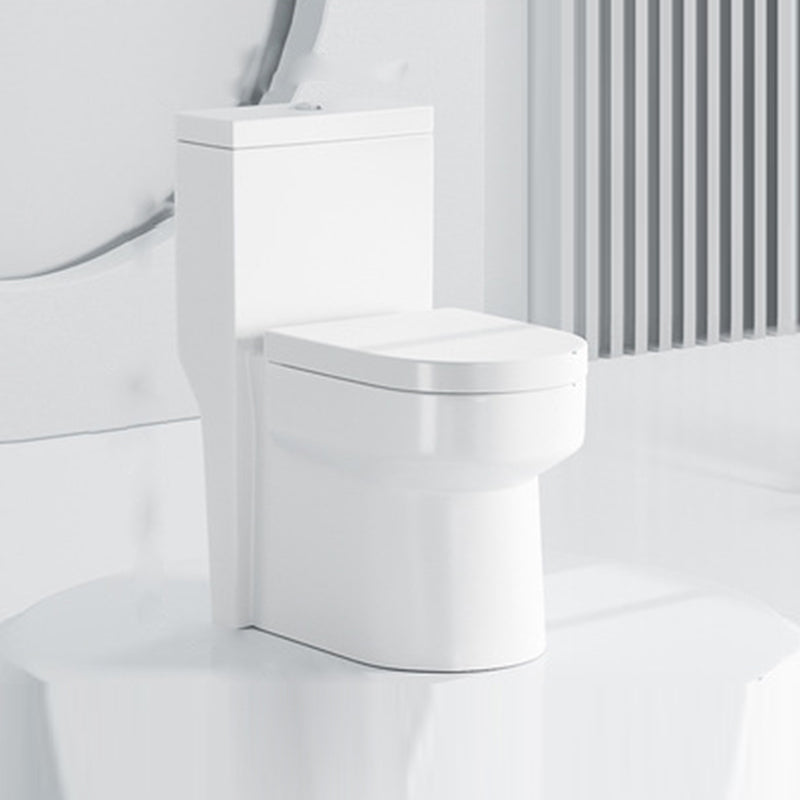 Traditional All-In-One Urine Toilet Floor Mounted Porcelain Siphon Jet Toilet