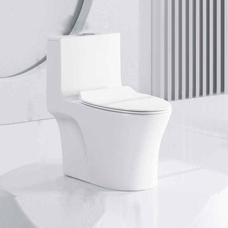 Traditional All-In-One Urine Toilet Floor Mounted Porcelain Siphon Jet Toilet