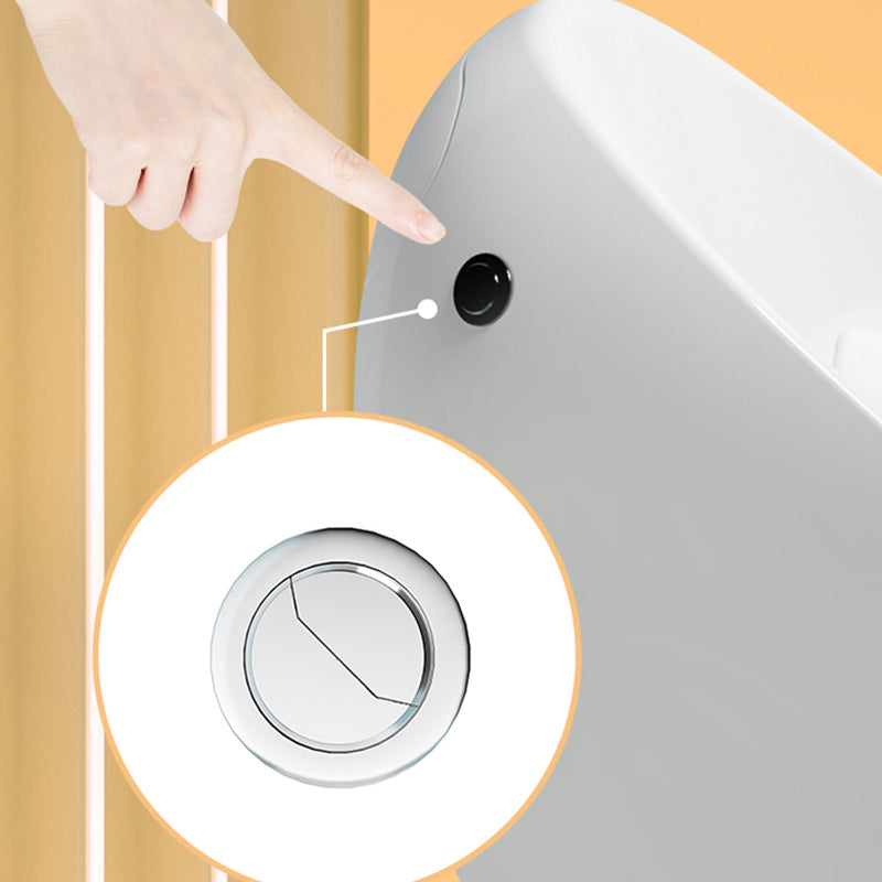Modern Flush Toilet All-In-One Floor Mounted ABS Siphon Jet Toilet Bowl