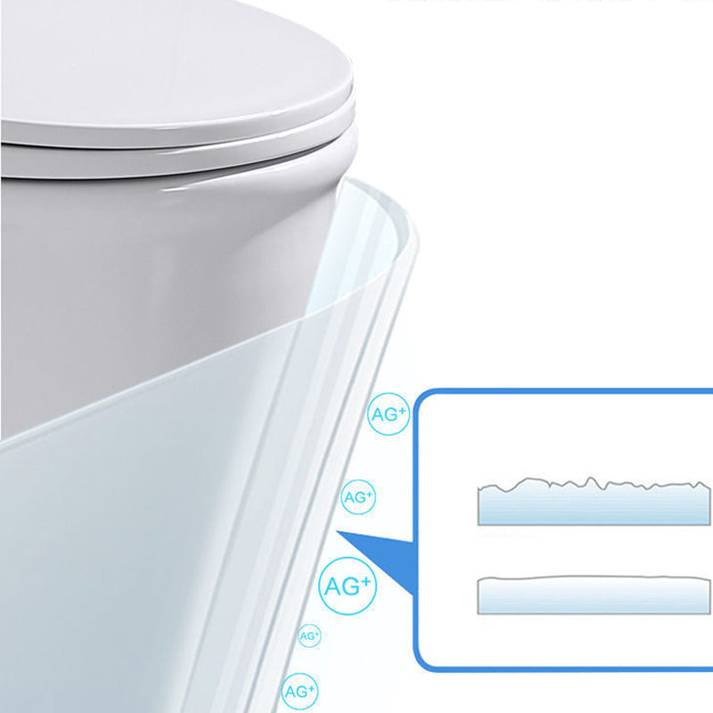 Contemporary One Piece Toilet Bowl Floor Mounted Urine Toilet for Bathroom