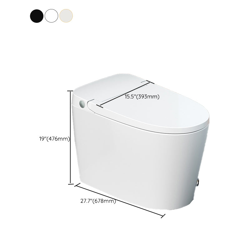 Modern Concealed Tank Urine Toilet One Piece Ceramic Toilet Bowl with Seat