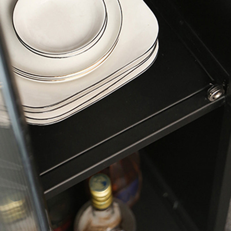 Modern Bistro Bar Table Sintered Stone Bar Table with Storage