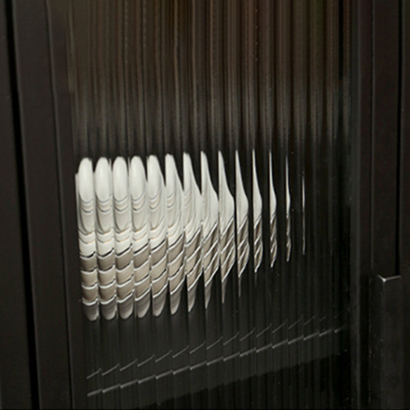 Modern Bistro Bar Table Sintered Stone Bar Table with Storage