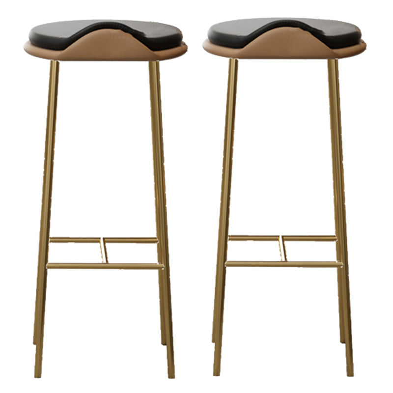 Contemporary Pub Table Set 1/2/3 Pcs Metal Frame Bar Table and Stools