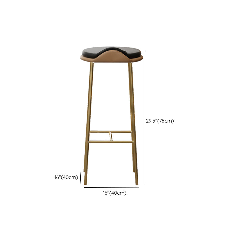 Contemporary Pub Table Set 1/2/3 Pcs Metal Frame Bar Table and Stools