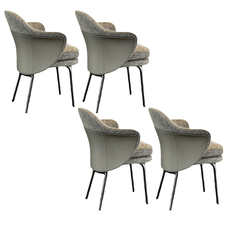 Dining Room Upholstered Chair Faux Leather Parsons Dining Chair