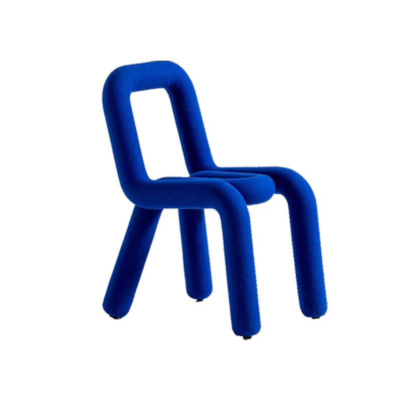 Designer Style Armless Chair Open Back Home Dining Side Chair