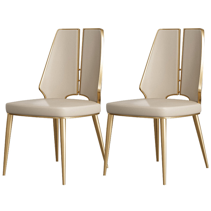 Dining Room Upholstered Chair Home Faux Leather Dining Chair