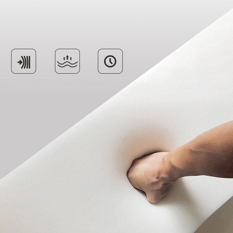 Modern Indoor Armless Dining Chairs Upholstered Linen Fabric Chair