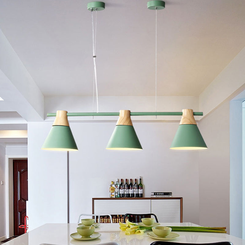 Contemporary Island Light Colorful Hanging Lighting Fixture for Dining Room