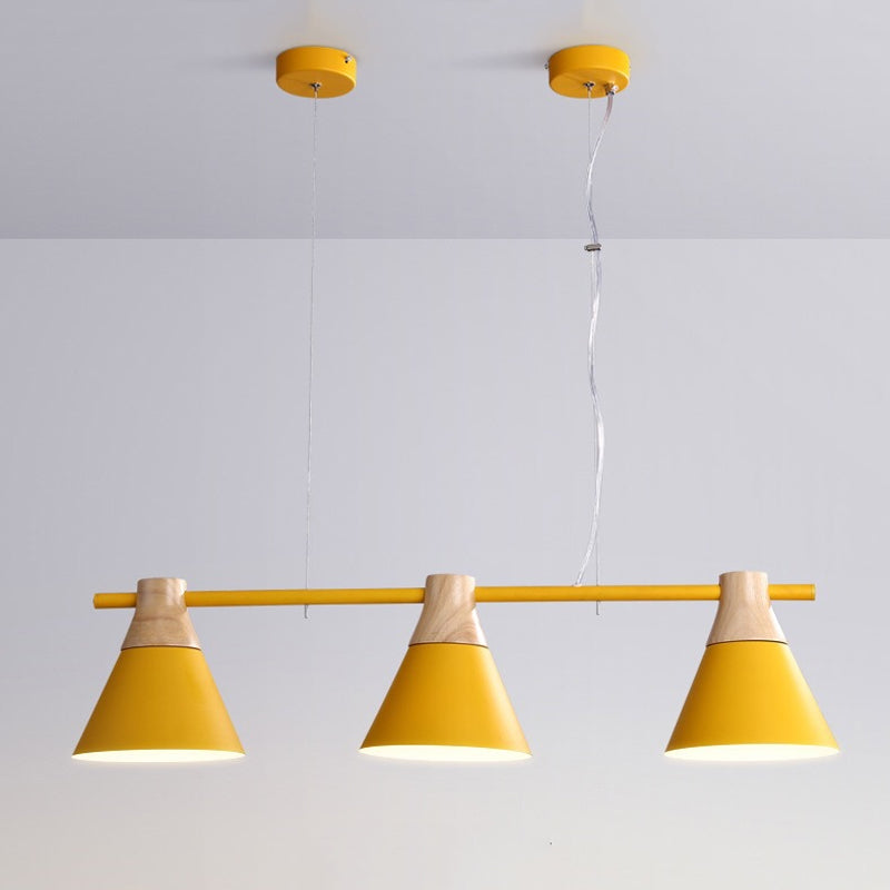 Contemporary Island Light Colorful Hanging Lighting Fixture for Dining Room
