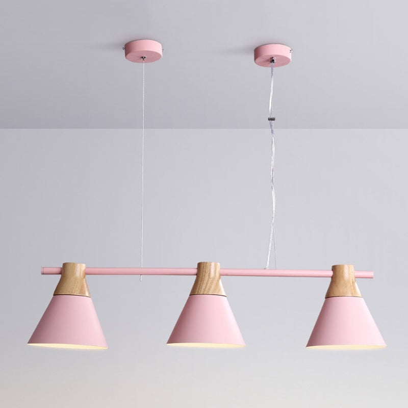 Contemporary Island Light Colorful Hanging Lighting Fixture for Dining Room