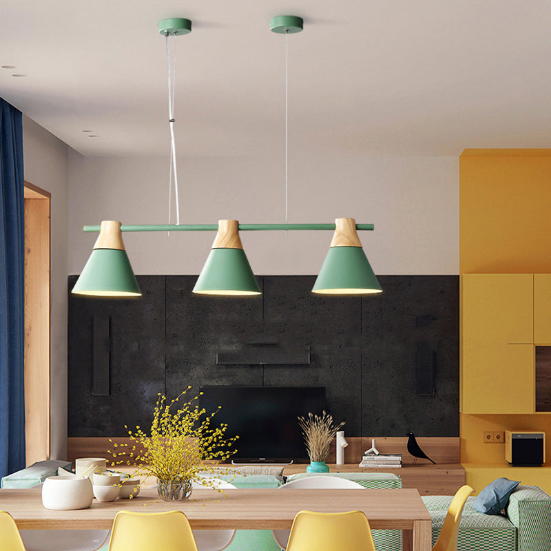 Contemporary Island Light Colorful Hanging Lighting Fixture for Dining Room