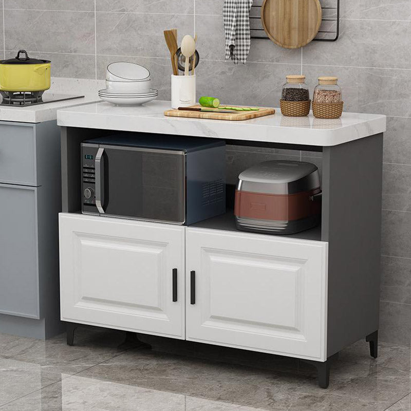 Dining Room Kitchen Island Table Marble Stationary Kitchen Island