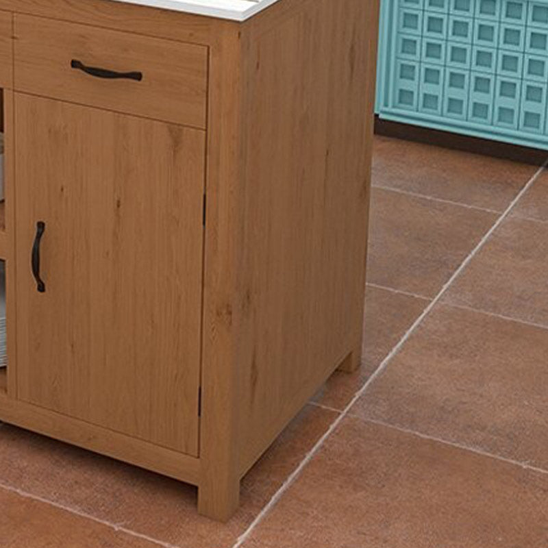 Modern Kitchen Island Table Dining Room Prep Table with Drawer