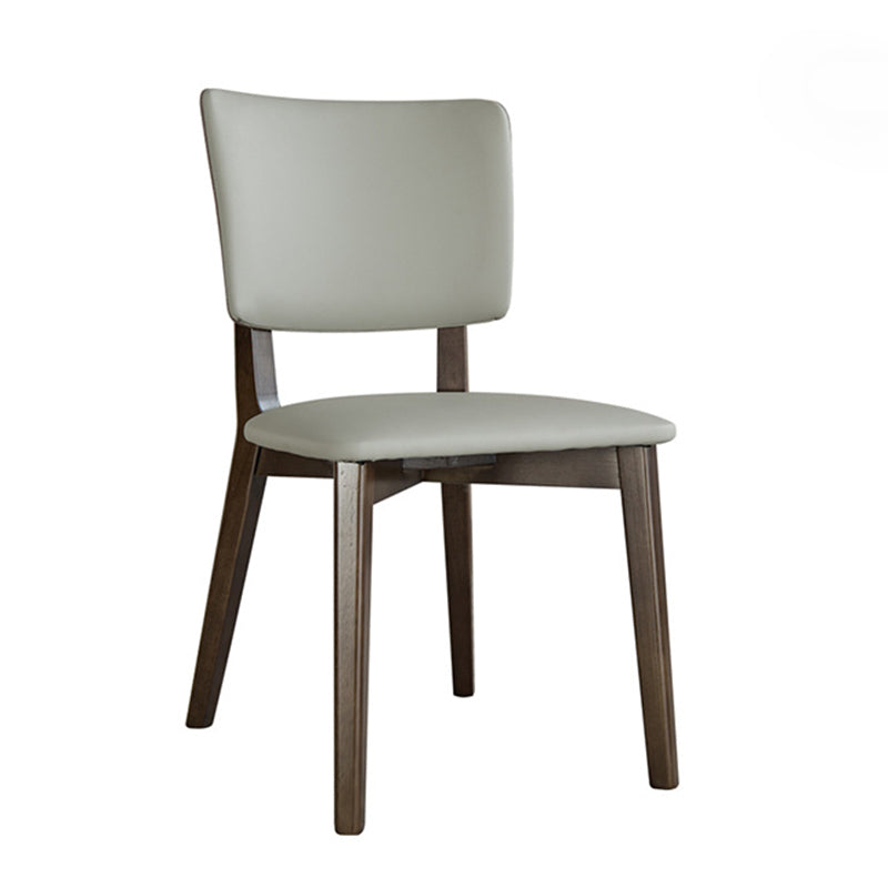 Contemporary Style 1/4/5/7 Pieces Dining Chairs Set Rectangle Stone Furniture in Gray