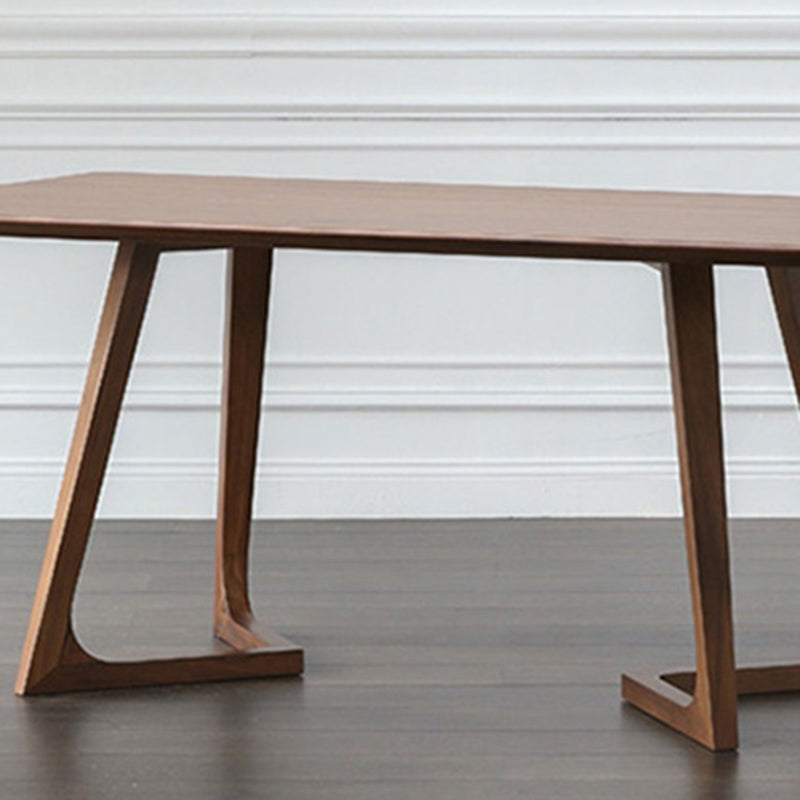 Modern 1/5 Pieces Dining Set Pine Wood Dining Table for Dining Room