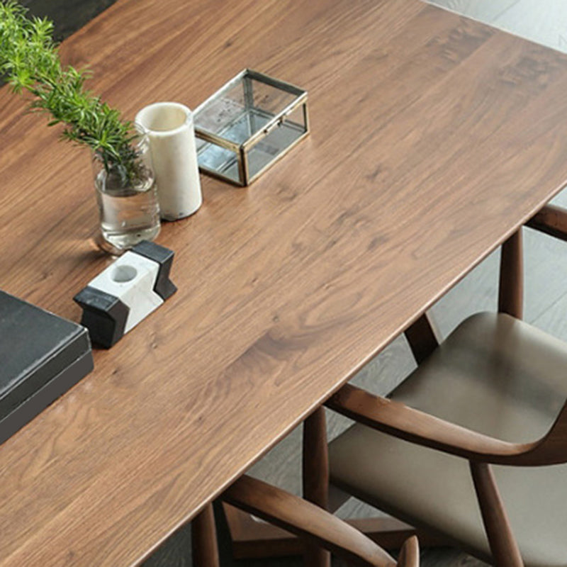 Modern 1/5 Pieces Dining Set Pine Wood Dining Table for Dining Room