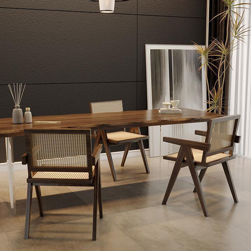 Modern 1/5/7 Pieces Dining Set Rectangle Wood Dining Table for Dining Room Kitchen