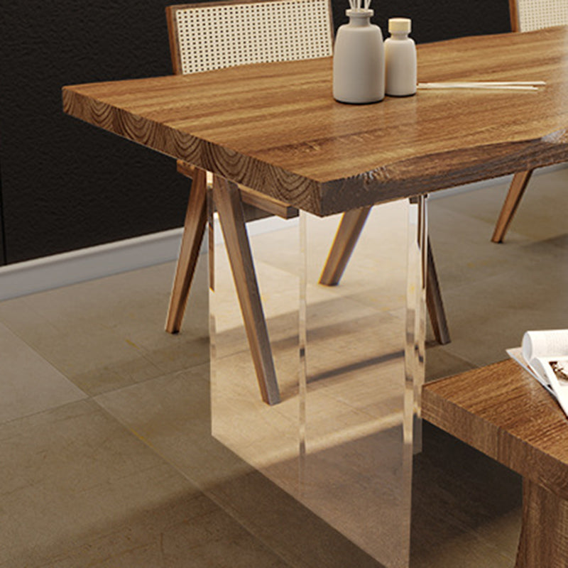 Modern 1/5/7 Pieces Dining Set Rectangle Wood Dining Table for Dining Room Kitchen