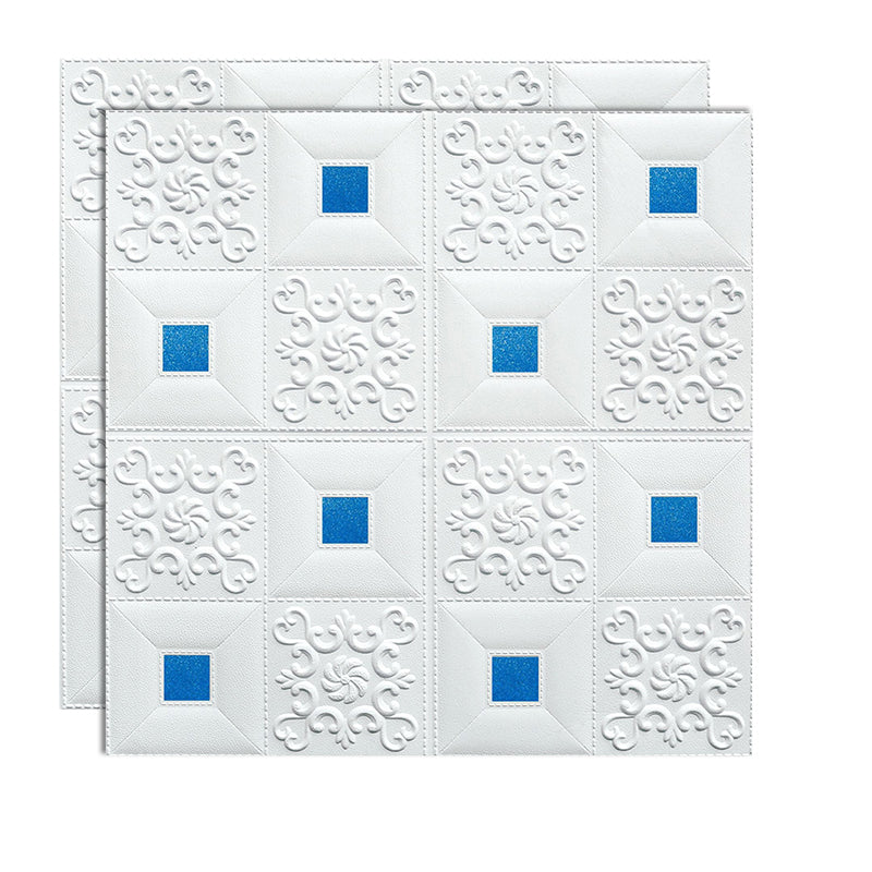 Modern Wall Paneling Foam 3D Embossed Peel and Stick Wall Panel