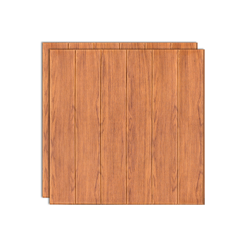 Wood Effect Interior Wall Paneling Peel and Stick 3D Embossed Wall Paneling