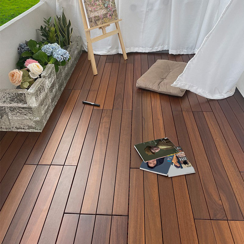 Smooth Birch Floor Tile Water Resistant Click Lock Wooden Floor for Living Room