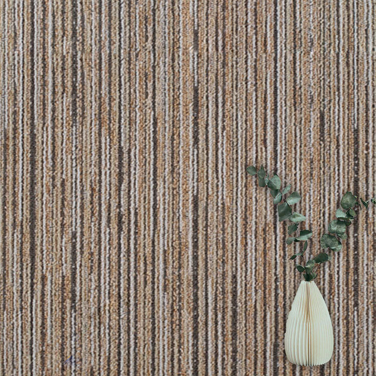 Carpet Tile Non-Skid Fade Resistant Geometry Self-Stick Carpet Tiles Bedroom