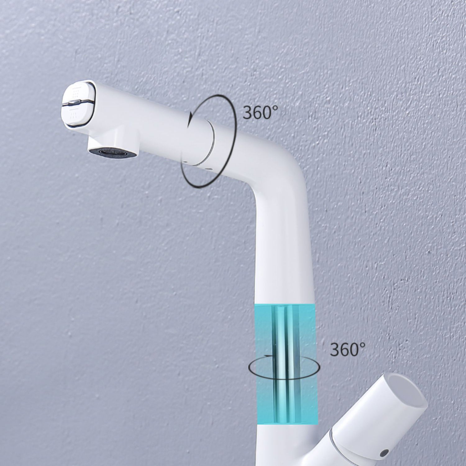 Single Handle Faucet Contemporary Vessel Sink Faucet for Bathroom