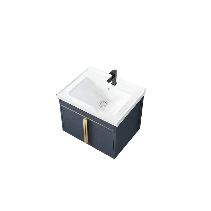Contemporary Wall Mount Bath Vanity Mirror Cabinet Vanity Cabinet with Storage Shelving