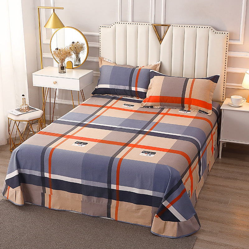 1 Piece Bed Sheet Printing Non-Pilling Soft Fade Resistant Sheet