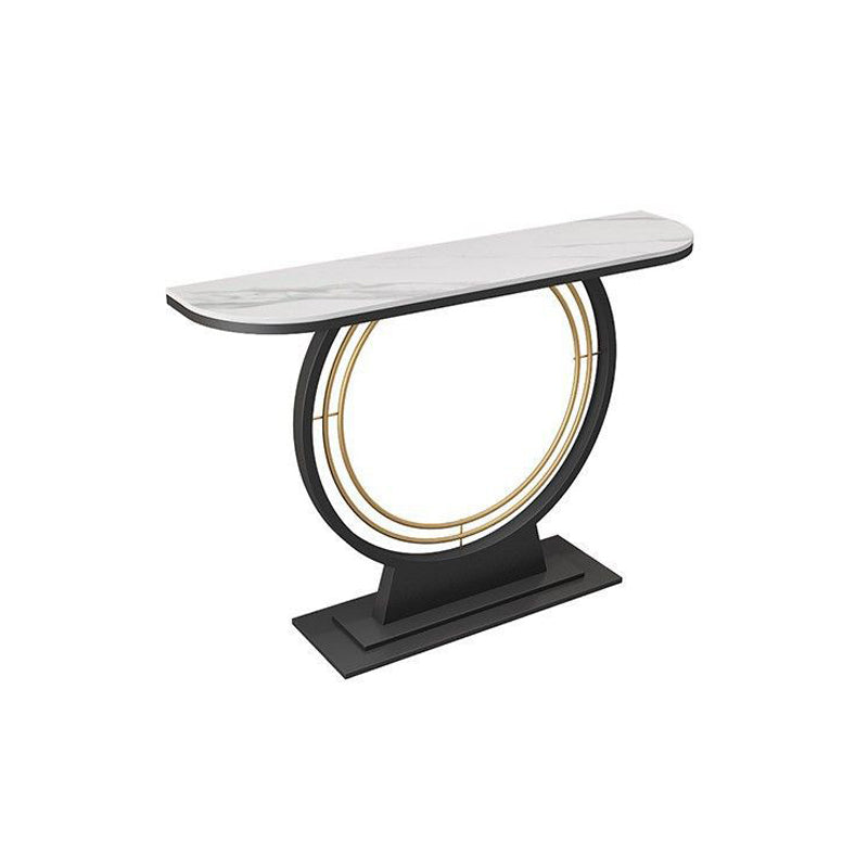 Rectangle Modern Console Accent Table Antique Finish Console Sofa Table