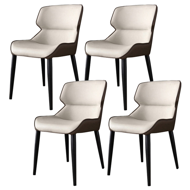 Contemporary Style 1/3/4/6/7/8 Pieces Dining Chairs Set Rectangle Stone Furniture in Gray