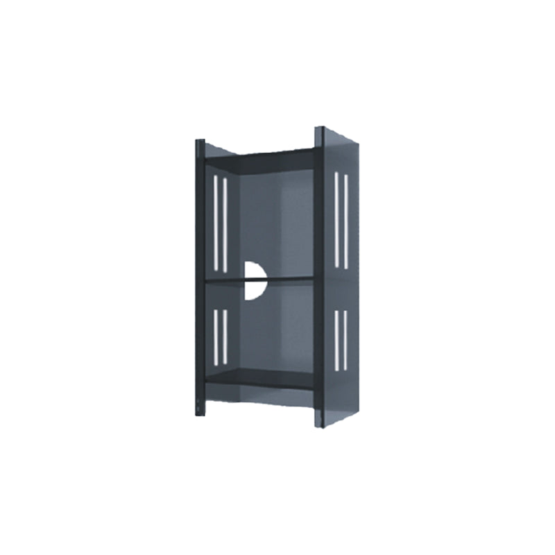 Modern Style Closed Back Bookshelf Standard Acrylic Bookcase with Rectangular Shelves