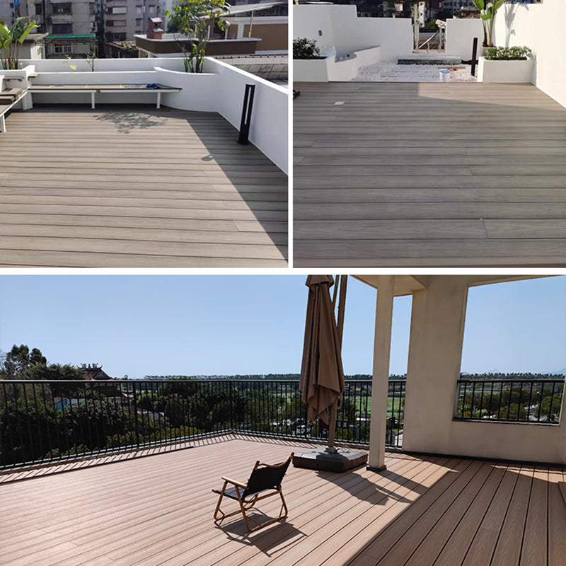 Deck Plank Wooden Outdoor Waterproof Rectangular Floor Board
